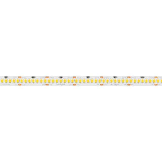 Светодиодная лента RT-A252-10mm 24V White6000 (11 W/m, IP20, 2835, 5m), ракурс 3