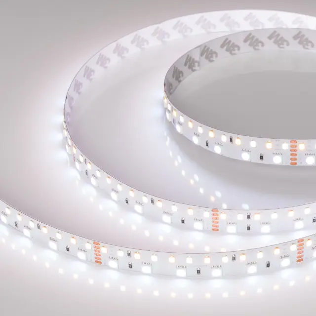 Светодиодная лента RT-BA180-15mm 24V RGBW-MIX (28.8 W/m, IP20, 5060/2835, 5m), ракурс 3