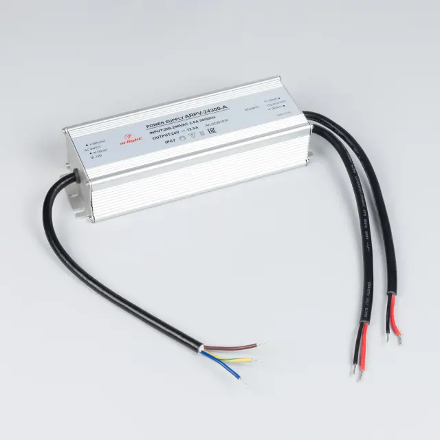Блок питания ARPV-24300-A (24V, 12.5A, 300W), ракурс 2
