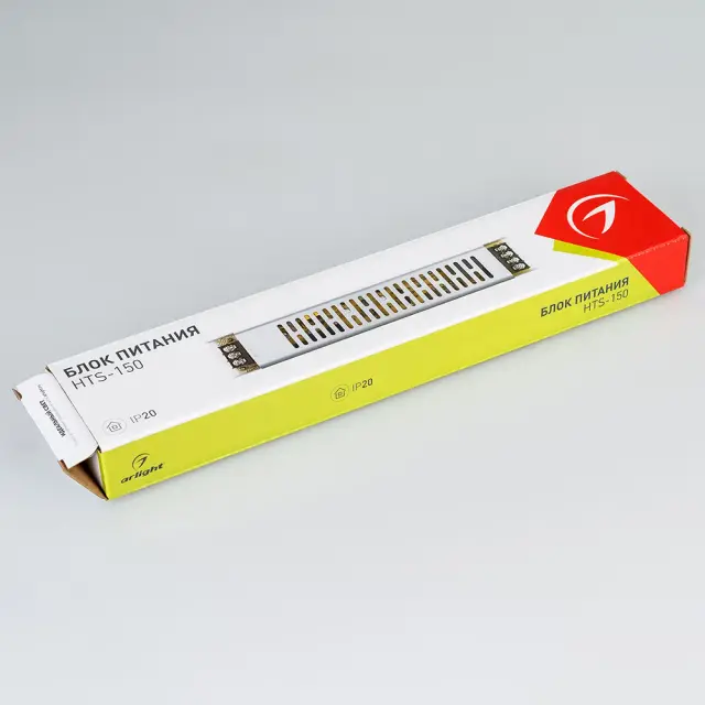 Блок питания HTS-150-12-LS (12V, 12.5A, 150W), ракурс 2