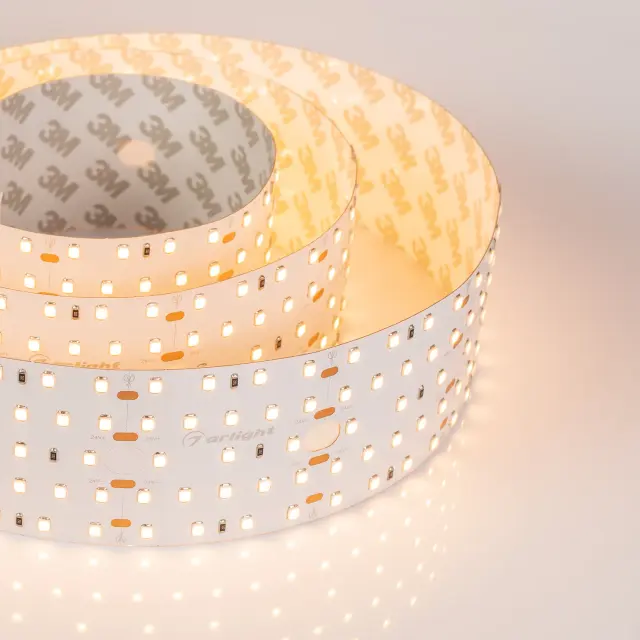 Светодиодная лента S2-2500 24V Warm 2700K 52mm (2835, 420 LED/m, LUX)