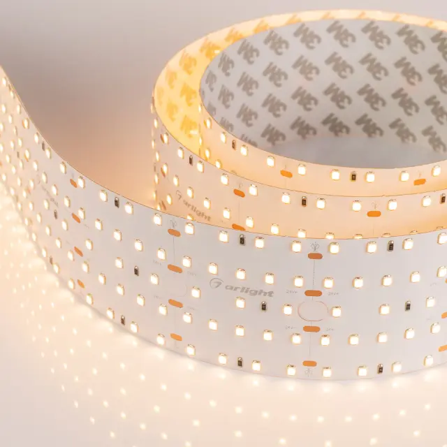 Светодиодная лента S2-2500 24V Warm 2700K 59mm (2835, 420 LED/m, LUX)
