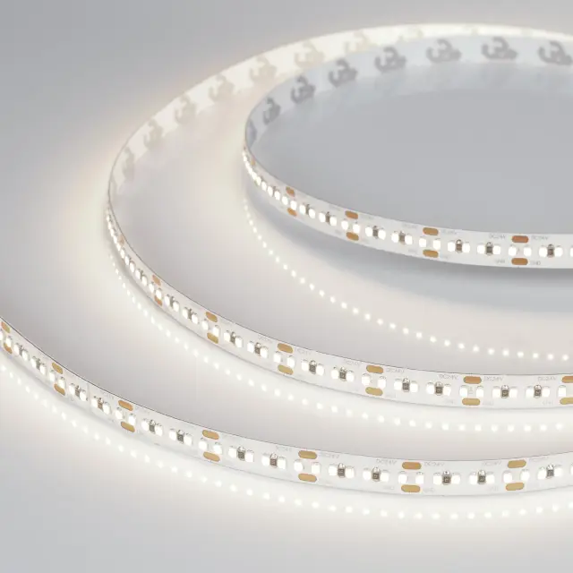 Светодиодная лента MICROLED-M300-8mm 24V Day4000 (8 W/m, IP20, 2216, 5m)