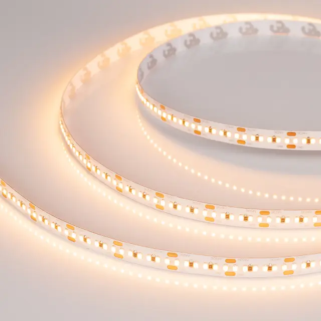 Светодиодная лента MICROLED-M300-8mm 24V Warm3000 (8 W/m, IP20, 2216, 5m)