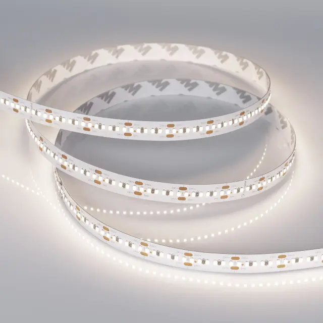 Светодиодная лента MICROLED-M300-10mm 24V Day4000 (21.6 W/m, IP20, 2216, 5m), ракурс 4