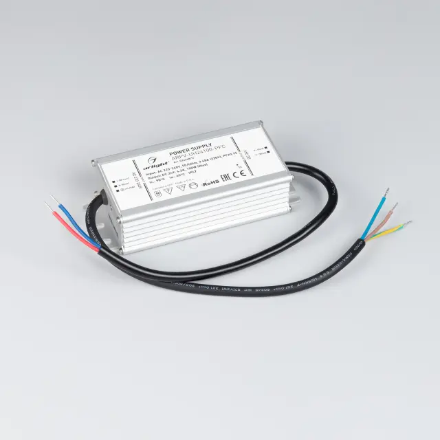 Блок питания ARPV-UH24100-PFC (24V, 4.2A, 100W), ракурс 2