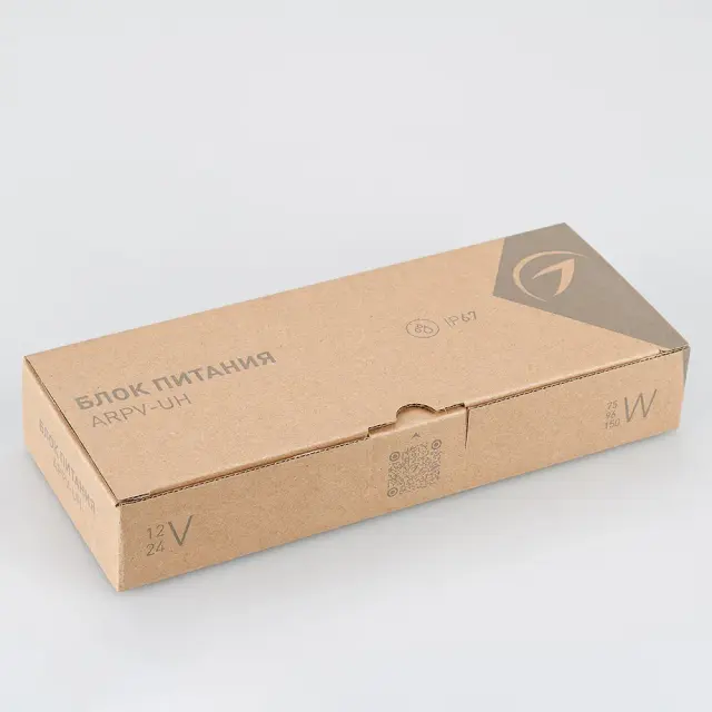 Блок питания ARPV-UH12150-PFC (12V, 12.5A, 150W), ракурс 3