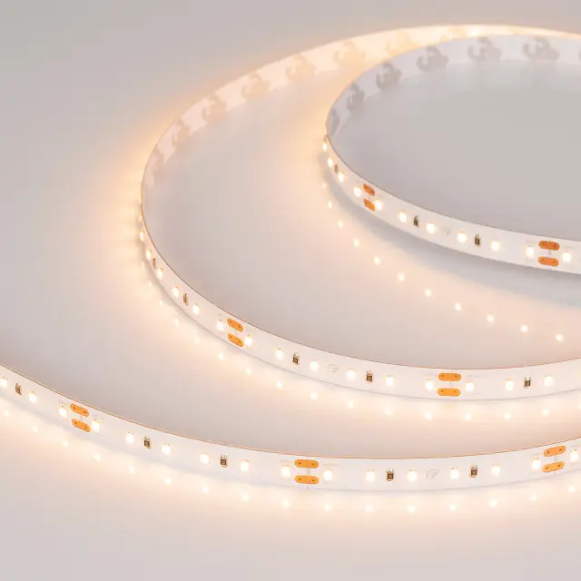 Светодиодная лента MICROLED-M120-8mm 24V Warm2700 (6.5 W/m, IP20, 2216, 5m)