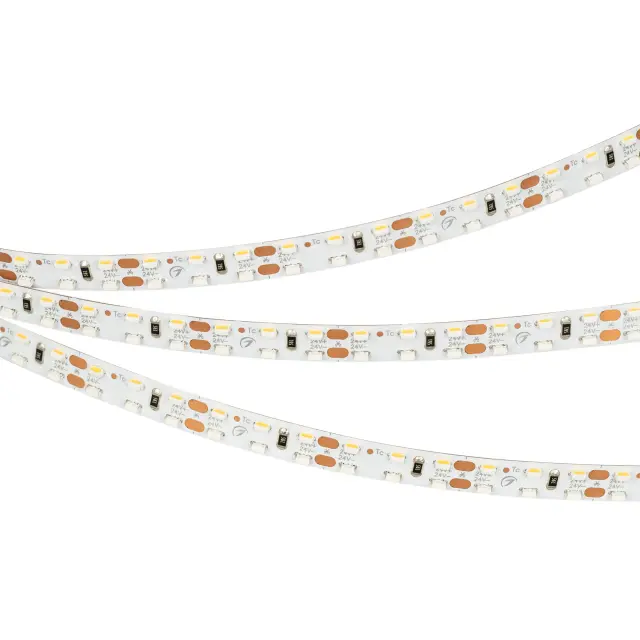 Светодиодная лента RS 2-5000 24V Warm2700 2x2 8mm (3014, 240 LED/m, LUX)
