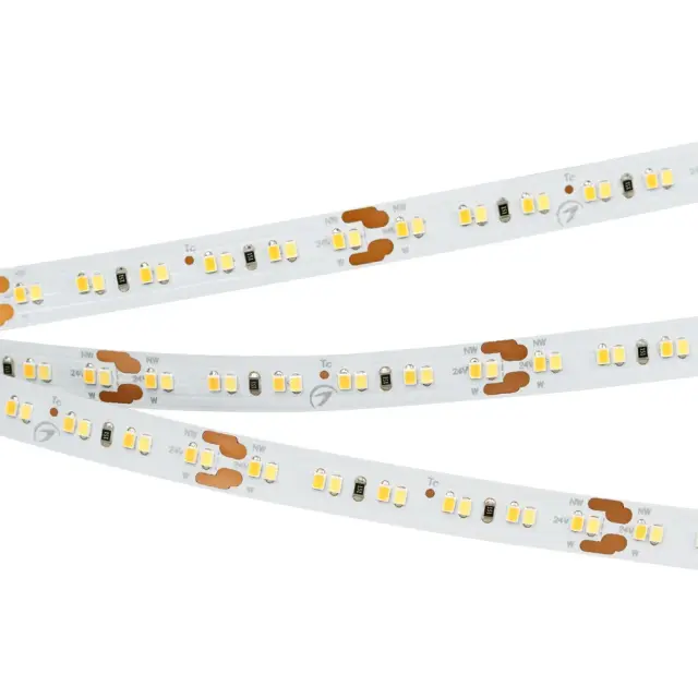 Светодиодная лента MICROLED-M240-8mm 24V White-CDW (9.6 W/m, IP20, 2216, 5m)