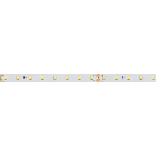 Светодиодная лента RT-A80-8mm 24V Warm2700 (6 W/m, IP20, 2835, 50m), ракурс 3