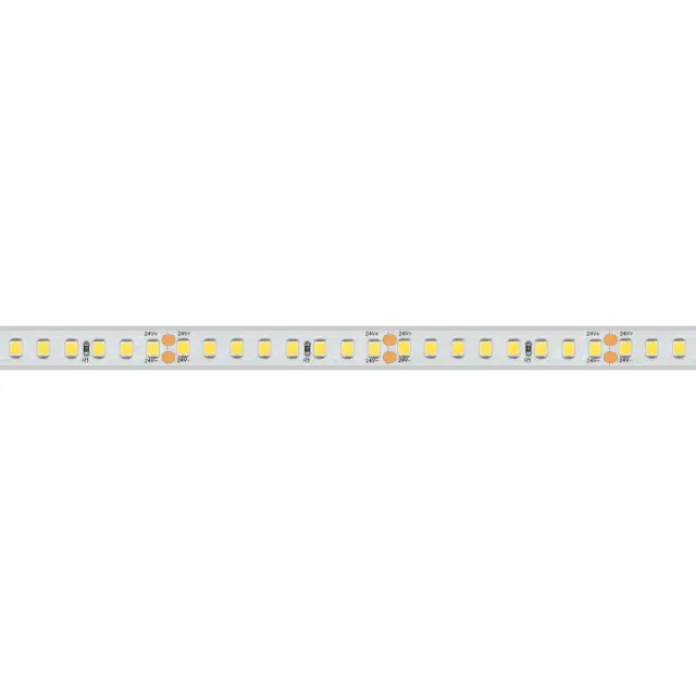 Светодиодная лента герметичная RTW-PS-A160-10mm 24V Warm3000 (12 W/m, IP67, 2835, 50m), ракурс 4