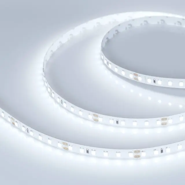 Светодиодная лента RT-A120-8mm 24V White6000 (9.6 W/m, IP20, 2835, 50m)