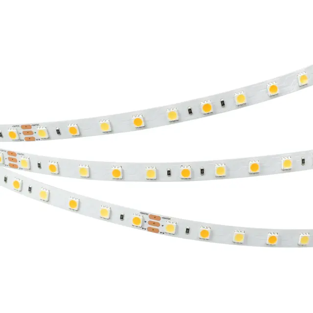 Светодиодная лента RT-B60-10mm 24V White-MIX (14.4 W/m, IP20, 5m)