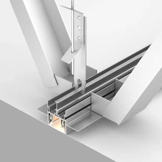 Профиль-держатель FOLED-RAIL-2000, ракурс 3