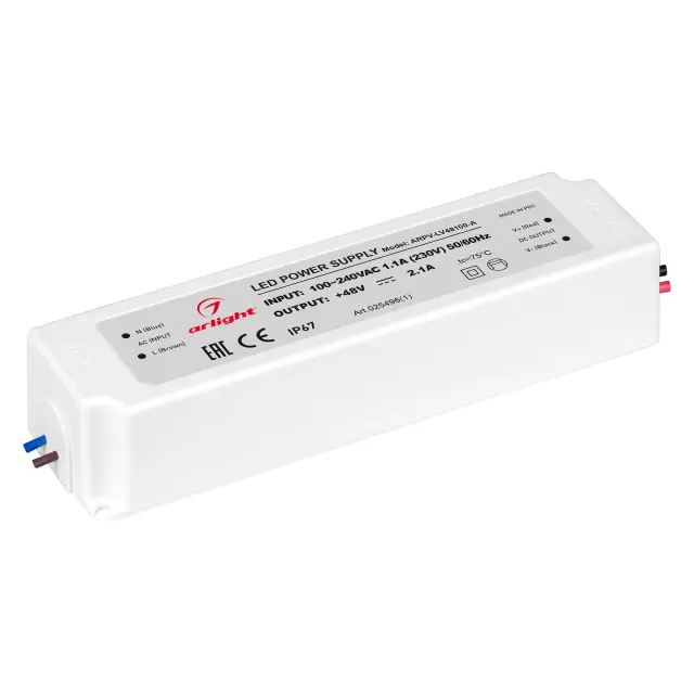 Блок питания ARPV-LV48100-A (48V, 2.1A, 100W)