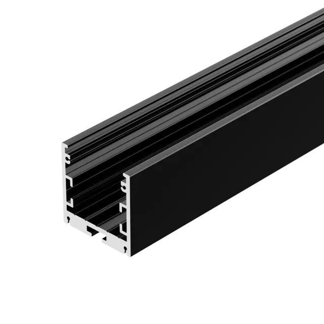 Профиль SL-ARC-3535-LINE-2500 BLACK, ракурс 2