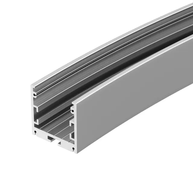 Профиль SL-ARC-3535-D1500-A45 SILVER (590мм, дуга 1 из 8), ракурс 2
