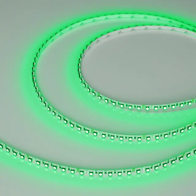 Светодиодная лента MINI-F120-5mm 24V RGB (8 W/m, IP20, 3535, 5m), ракурс 4