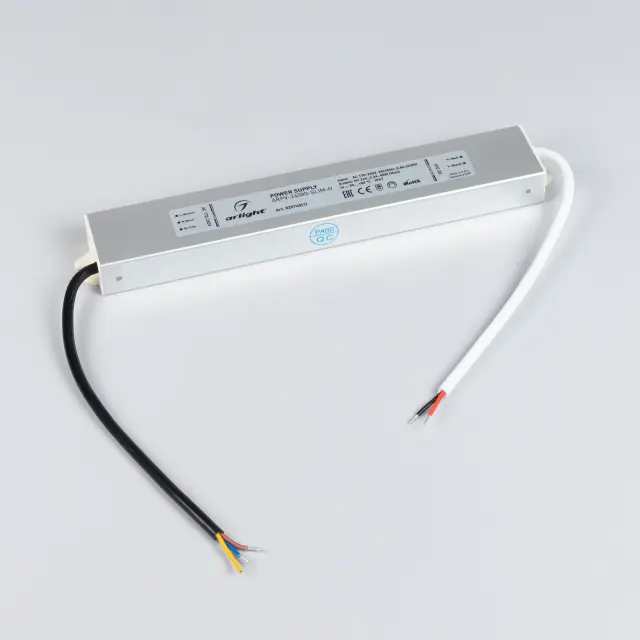 Блок питания ARPV-24080-SLIM-D (24V, 3.3A, 80W), ракурс 3
