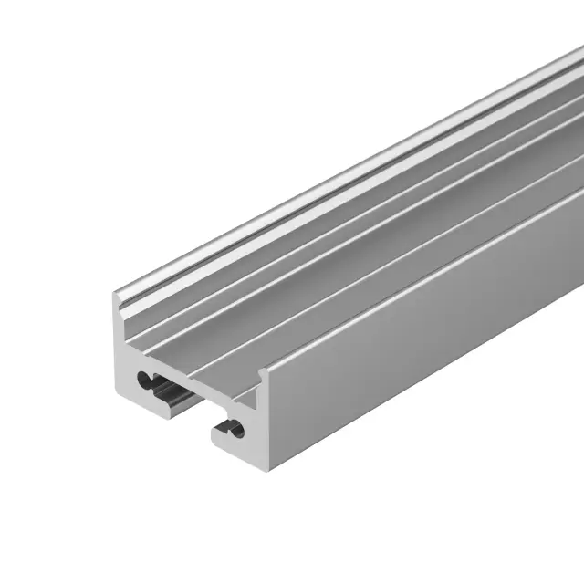 Профиль с экраном SL-LINE-2011M-2500 ANOD+OPAL SQUARE, ракурс 2