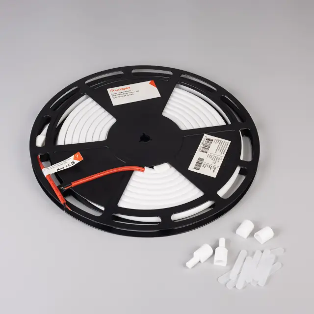 Светодиодная лента герметичная RTW-PWT-A180-13mm 24V Blue (14.4 W/m, IP67, 2835, 5m), ракурс 2