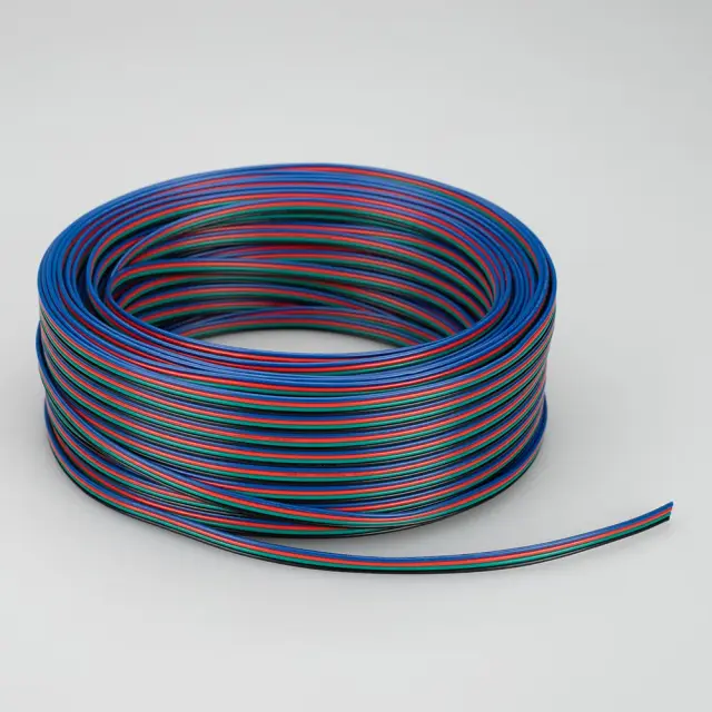 Шлейф питания ARL-20AWG-4Wire-CU, бухта 50 м, ракурс 2