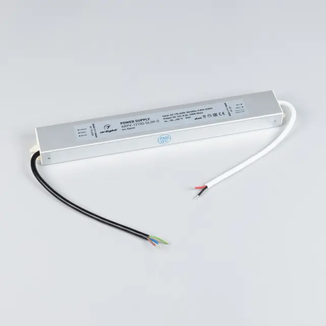 Блок питания ARPV-12100-SLIM-D (12V, 8.3A, 100W), ракурс 2