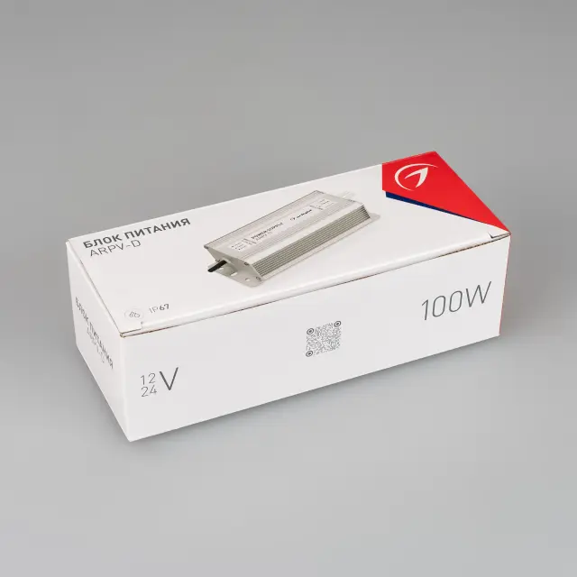 Блок питания ARPV-12100-D (12V, 8.3A, 100W), ракурс 4