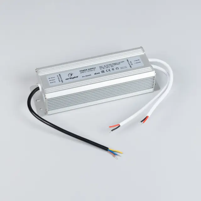 Блок питания ARPV-12150-D (12V, 12.5A, 150W), ракурс 2