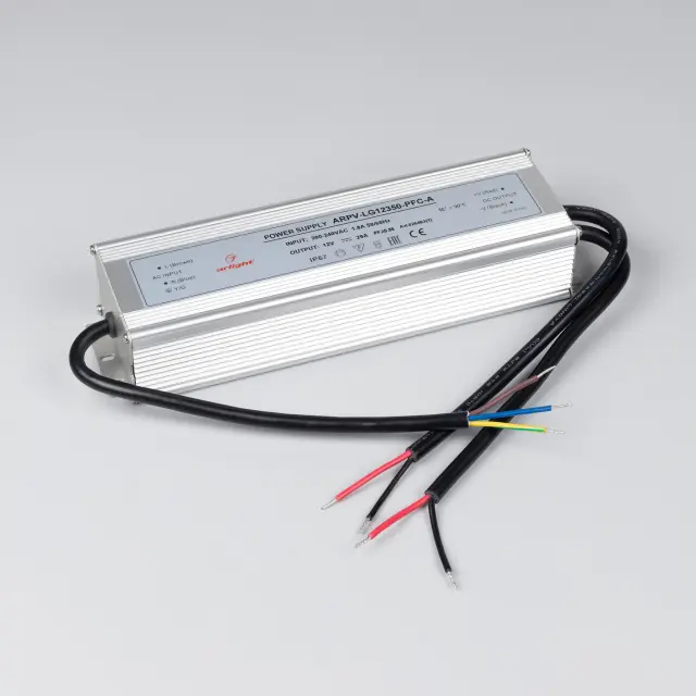 Блок питания ARPV-LG12350-PFC-A (12V, 29.0A, 350W), ракурс 2