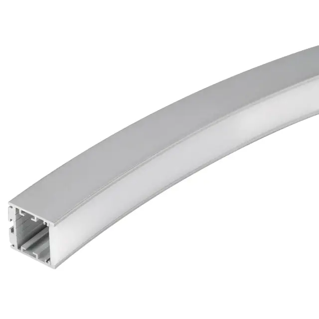 Профиль SL-ARC-3535-D1500-N90 SILVER (1180мм, дуга 1 из 4), ракурс 2