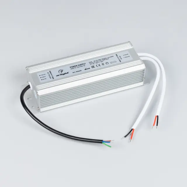 Блок питания ARPV-24150-D (24V, 6.3A, 150W), ракурс 2