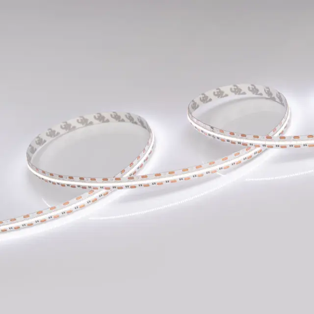 Светодиодная лента MICROLED-5000 24V White6000 10mm (2110, 700 LED/m, LUX), ракурс 2