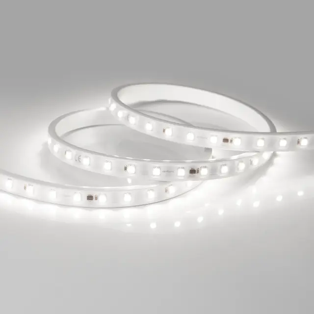 Светодиодная лента герметичная ARL-PV-B54-15.5mm 230V White6000 (8 W/m, IP65, 5060, 50m), ракурс 2