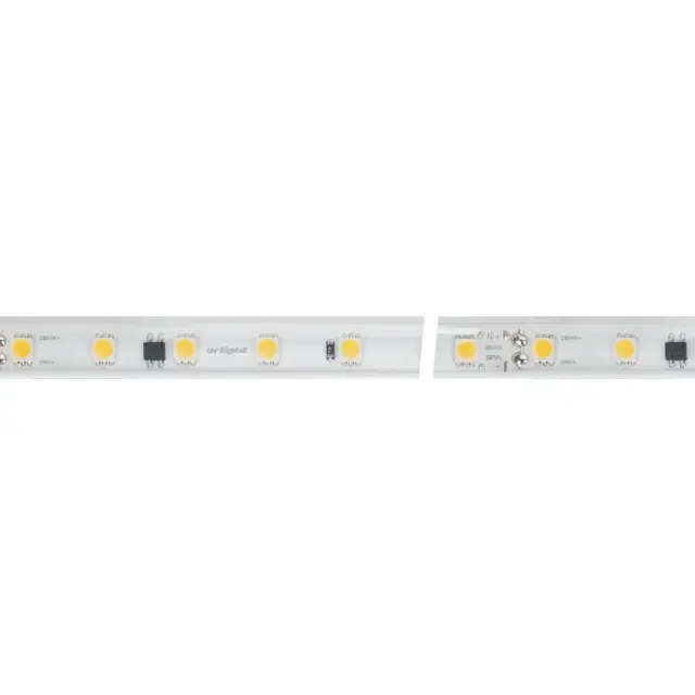 Светодиодная лента герметичная ARL-PV-B54-15.5mm 230V Day4000 (8 W/m, IP65, 5060, 50m), ракурс 2