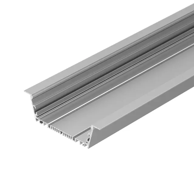 Профиль с экраном ARH-POWER-W120-F-2000 ANOD, ракурс 2