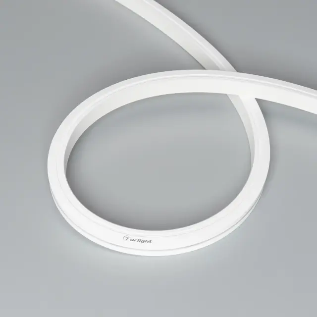 Гибкий неон MOONLIGHT-TOP-A140-13x12mm 24V Warm3000 (9.6 W/m, IP67, 2835, 5m), ракурс 2