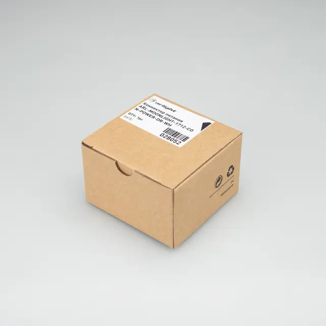 Коннектор питания ARL-MOONLIGHT-1712-CON-POWER-DR-WH, ракурс 2