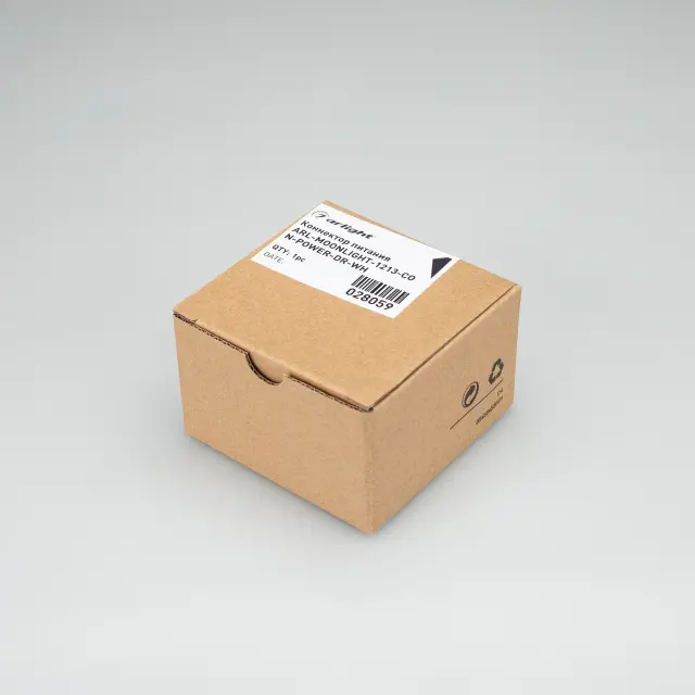 Коннектор питания ARL-MOONLIGHT-1213-CON-POWER-DR-WH, ракурс 2