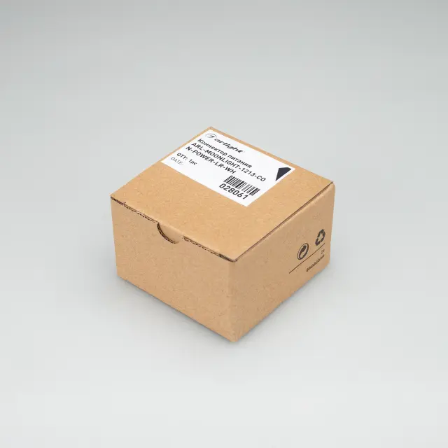 Коннектор питания ARL-MOONLIGHT-1213-CON-POWER-LR-WH, ракурс 2