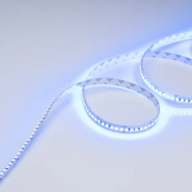 Светодиодная лента RT-G168-10mm 24V RGB (17.3 W/m, IP20, 3838, 5m), ракурс 5