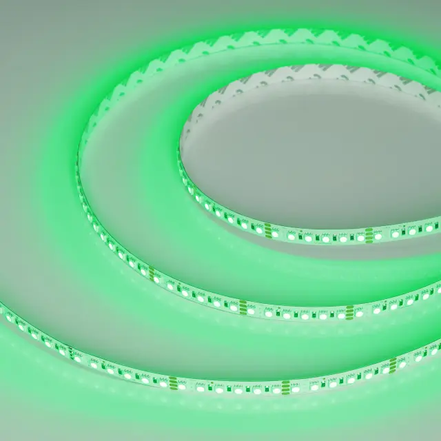 Светодиодная лента RT-G240-12mm 24V RGB (18 W/m, IP20, 3838, 5m), ракурс 3