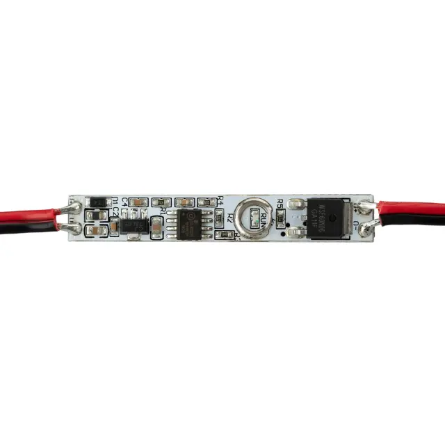 Микродиммер SMART-D13-DIM (12-24V, 1x3A, Sens), ракурс 2