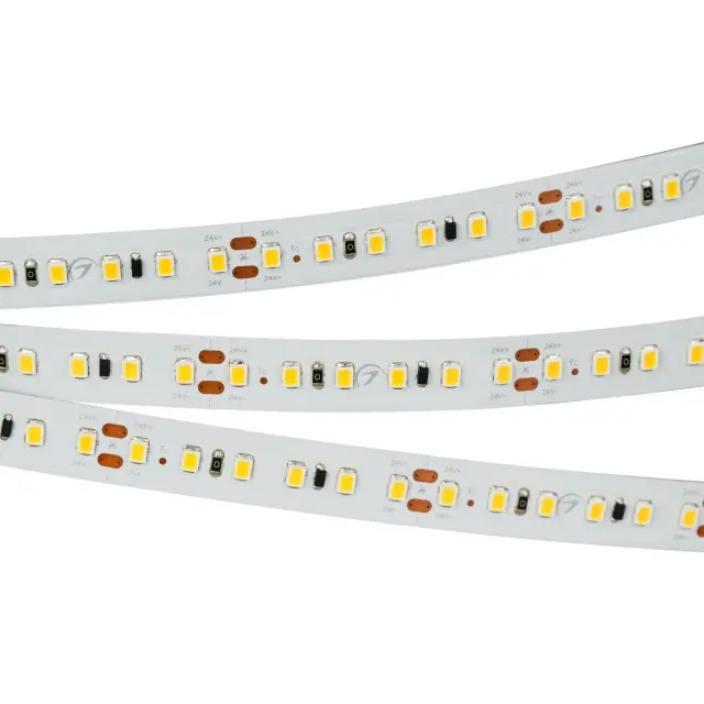 Светодиодная лента IC-A120-12mm 24V Warm3500 (9.6 W/m, IP20, 2835, 20m), ракурс 2
