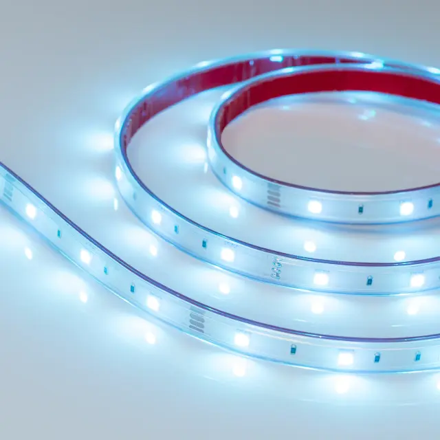 Светодиодная лента герметичная RTW-PS-B30-13mm 12V RGB (7.2 W/m, IP67, 5060, 5m)