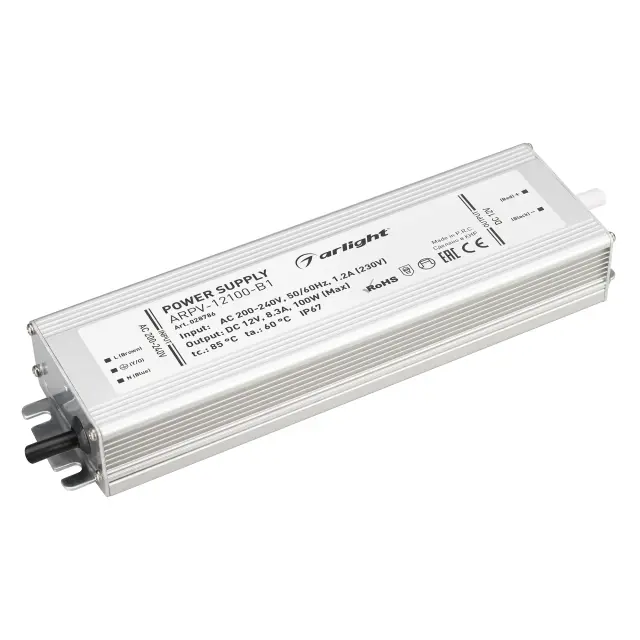 Блок питания ARPV-12100-B1 (12V, 8,3A, 100W)