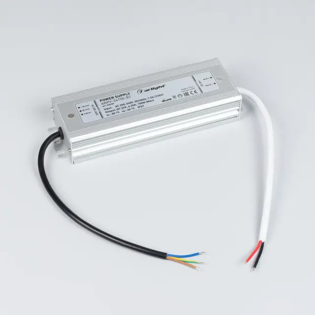 Блок питания ARPV-24150-B1 (24V, 6,3A, 150W), ракурс 2
