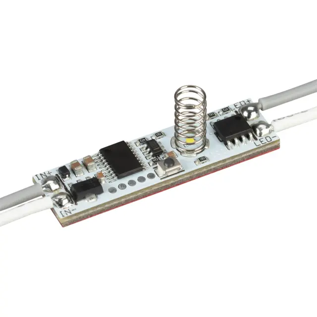 Микродиммер SR-IRIS-SN-DIM (12-24V, 1x5A, 38x10mm)