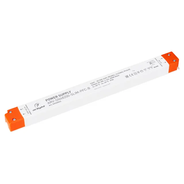 Блок питания ARV-SN48200-SLIM-PFC-B (48V, 4.16A, 200W)